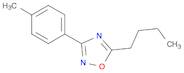 5-Butyl-3-p-tolyl-1,2,4-oxadiazole
