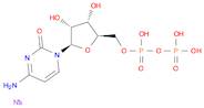 Sodium ((2R,3S,4R,5R)-5-(4-amino-2-oxopyrimidin-1(2H)-yl)-3,4-dihydroxytetrahydrofuran-2-yl)methyl diphosphate