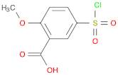 5-(Chlorosulfonyl)-2-methoxybenzoic acid