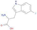 2-Amino-3-(5-fluoro-1H-indol-3-yl)propanoic acid