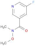 5-Fluoro-N-methoxy-N-methylnicotinamide