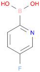 5-Fluoropyridin-2-ylboronic acid