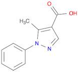 5-METHYL-1-PHENYL-1H-PYRAZOLE-4-CARBOXYLIC ACID