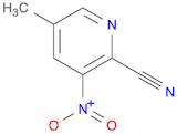 5-Methyl-3-nitropicolinonitrile