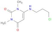 6-((3-Chloropropyl)amino)-1,3-dimethylpyrimidine-2,4(1H,3H)-dione