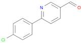 6-(4-Chlorophenyl)nicotinaldehyde