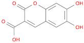 6,7-Dihydroxycoumarin-3-carboxylic Acid