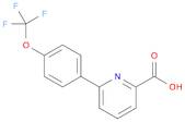 6-(4-(Trifluoromethoxy)phenyl)picolinic acid