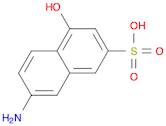7-Amino-4-hydroxynaphthalene-2-sulfonic acid