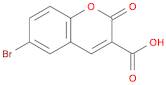 6-Bromo-2-oxo-2H-chromene-3-carboxylic acid