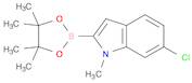 6-Chloro-1-methyl-2-(4,4,5,5-tetramethyl-1,3,2-dioxaborolan-2-yl)-1H-indole
