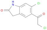 6-Chloro-5-(2-chloroacetyl)indolin-2-one