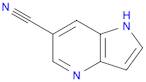 1H-Pyrrolo[3,2-b]pyridine-6-carbonitrile