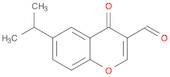 6-Isopropyl-4-oxo-4H-chromene-3-carbaldehyde