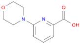 6-Morpholinopicolinic acid