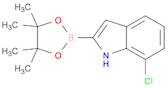 7-Chloro-2-(4,4,5,5-tetramethyl-1,3,2-dioxaborolan-2-yl)-1H-indole