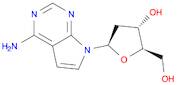 7H-Pyrrolo[2,3-d]pyrimidin-4-amine,7-(2-deoxy-b-D-erythro-pentofuranosyl)-