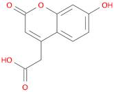 2-(7-Hydroxy-2-oxo-2H-chromen-4-yl)acetic acid