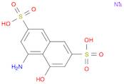 Sodium 4-amino-5-hydroxy-7-sulfonaphthalene-2-sulfonate