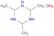 2,4,6-Trimethyl-1,3,5-triazinane trihydrate