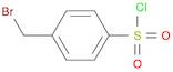4-(Bromomethyl)benzene-1-sulfonyl chloride