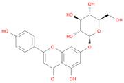 5-Hydroxy-2-(4-hydroxyphenyl)-7-(((2S,3R,4S,5S,6R)-3,4,5-trihydroxy-6-(hydroxymethyl)tetrahydro-2H-pyran-2-yl)oxy)-4H-chromen-4-one