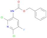 Benzyl 2,6-dichloro-5-fluoropyridin-3-ylcarbamate