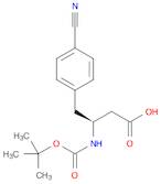 (S)-3-((tert-Butoxycarbonyl)amino)-4-(4-cyanophenyl)butanoic acid