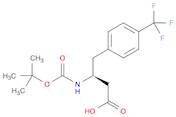 (S)-3-((tert-Butoxycarbonyl)amino)-4-(4-(trifluoromethyl)phenyl)butanoic acid