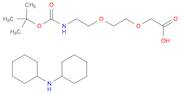 Dicyclohexylamine 2,2-dimethyl-4-oxo-3,8,11-trioxa-5-azatridecan-13-oate