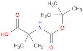 N-(tert-Butyloxycarbonyl)-2-aminoisobutyric acid