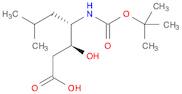 (3S,4S)-4-((tert-Butoxycarbonyl)amino)-3-hydroxy-6-methylheptanoic acid
