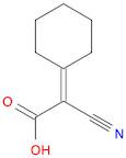 2-Cyano-2-cyclohexylideneacetic acid