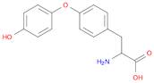 2-Amino-3-(4-(4-hydroxyphenoxy)phenyl)propanoic acid