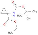 Ethyl 1-((tert-butoxycarbonyl)amino)cyclopropanecarboxylate