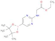 2-(EthoxycarbonylMethylaMino)pyriMidine-5-boronic acid, pinacol ester