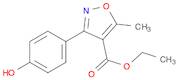 ETHYL 3-(4-HYDROXYPHENYL)-5-METHYLISOXAZOLE-4-CARBOXYLATE