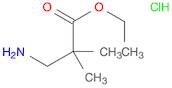 Ethyl 3-amino-2,2-dimethylpropanoate hydrochloride