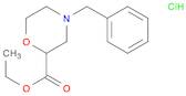 Ethyl 4-benzylmorpholine-2-carboxylate hydrochloride