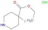 Ethyl 4-fluoropiperidine-4-carboxylate hydrochloride