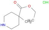 Ethyl 4-methylpiperidine-4-carboxylate hydrochloride