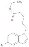 5-Bromo-1-(4-ethoxycarbonylbutyl)indole