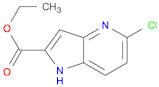 Ethyl 5-chloro-1H-pyrrolo[3,2-b]pyridine-2-carboxylate