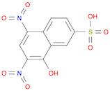 8-Hydroxy-5,7-dinitronaphthalene-2-sulfonic acid