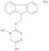 2-((((9H-Fluoren-9-yl)methoxy)carbonyl)(methyl)amino)acetic acid hydrate