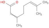 3,7-Dimethylocta-2,6-dienoic acid