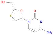 4-Amino-1-[(2R,5S)-2-(hydroxymethyl)-1,3-oxathiolan-5-yl]-2(1H)-pyrimidinone
