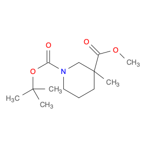 1-tert-Butyl 3-methyl 3-methylpiperidine-1,3-dicarboxylate