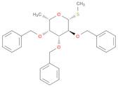 (2S,3R,4R,5S,6R)-3,4,5-Tris(benzyloxy)-2-methyl-6-(methylthio)tetrahydro-2H-pyran