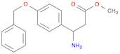 Methyl 3-Amino-3-[4-(phenylmethoxy)phenyl]propionate